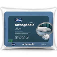 Silentnight Orthopaedic Pillow Head and Neck Support Hypoallergenic UK Made