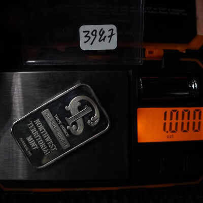 Northwest Territorial Mint Auburn Washington 1oz 999 FINE Silver