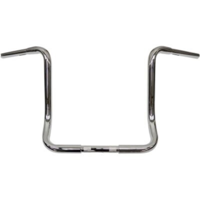LA Choppers Chrome 1 1/4'' Ape Hanger Handlebars 14'' Harley Batwing Fairing FLHT