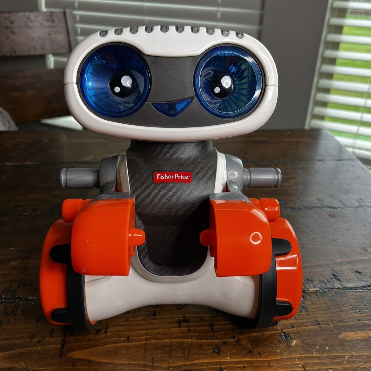 Fisher Price Kinderbot Coding Educational Toy Works Moves Talks Lights