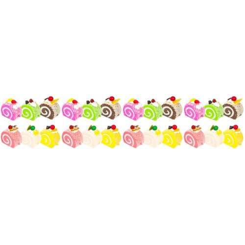 6Pcs Birthday Party Fake Bakery Food Models Fake Cake Photography Props Shop - Zdjęcie 4 z 12