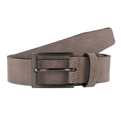 Strellson Gürtel Leder #STR-3334 (taupe - 115 cm)