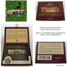 hallmark lionel 100th anniversary train ornament