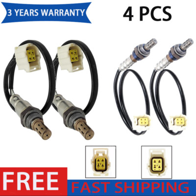4pcs Oxygen Sensor Up+Downstream For 2015-17 Dodge Viper 2013-14 Srt Viper 8.4L