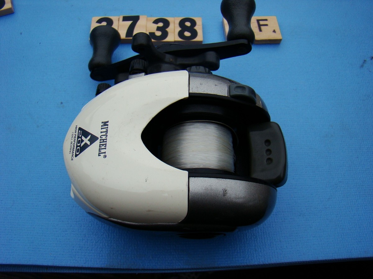 U3738 PF MITCHELL X200 EXCELLENCE FISHING REEL W FLIPPIN SWITCH | eBay