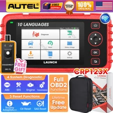 LAUNCH CRP123X Elite Auto Car OBD2 Code Reader Engine ABS SRS Diagnostic Scanner