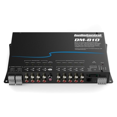 AudioControl DM-810 DSP Digitaler Sound Prozessor 8x In / 10x Out RTA AccuBASS 