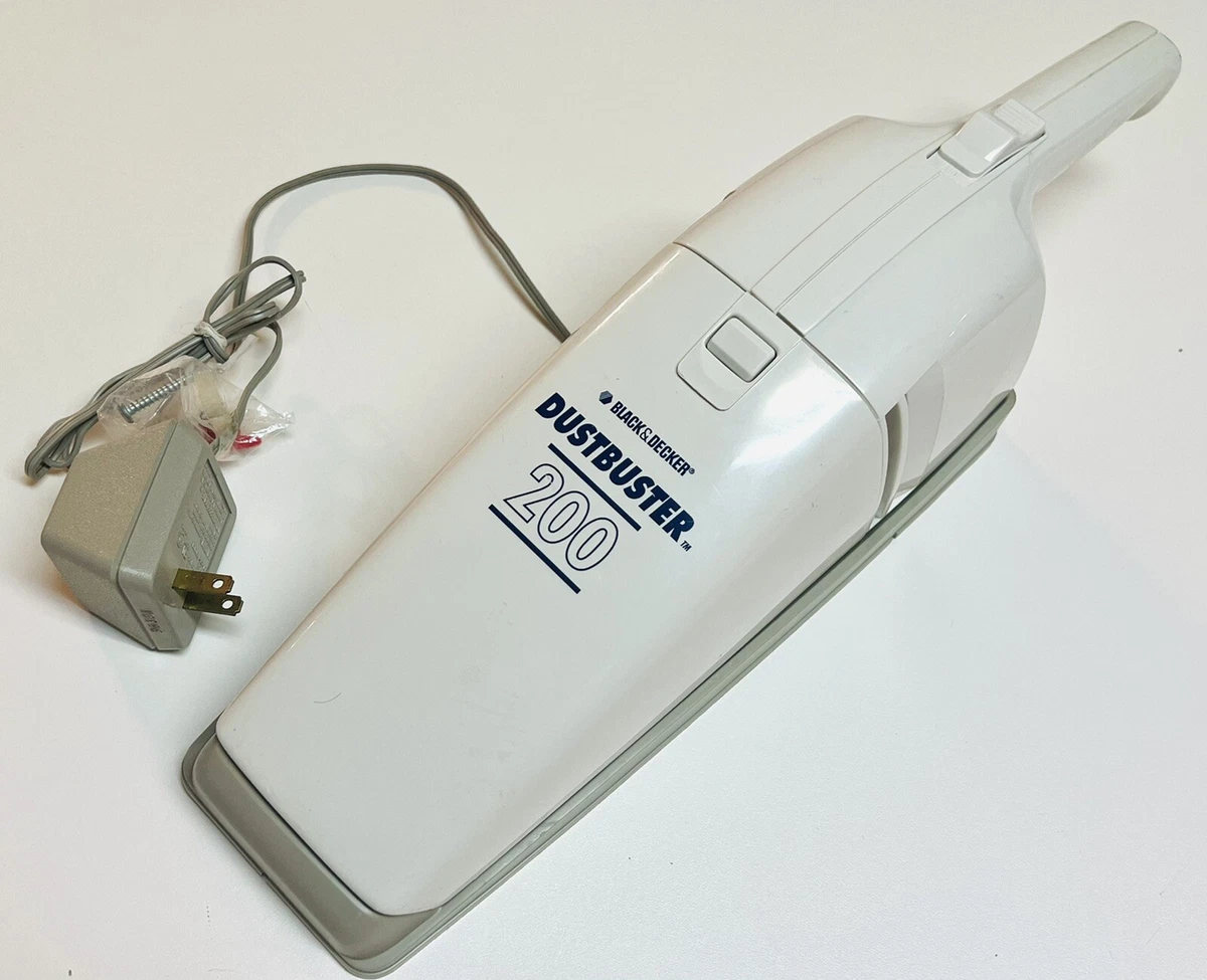 Vintage Black Decker Dustbuster Cordless Hand Vac Model DB200
