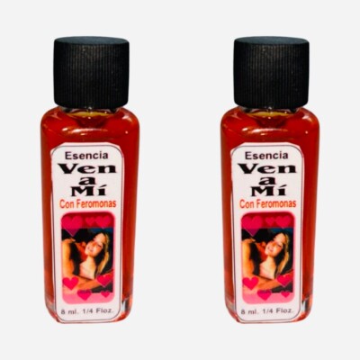 2PACK- VEN A MI con Feromonas Esencia Esoterica - Come to Me Para el Amor Pasion