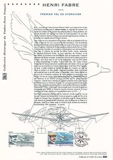 Document Philatélique 1er Jour : 97 2010 - Fabre 1er Vol en Hydravion