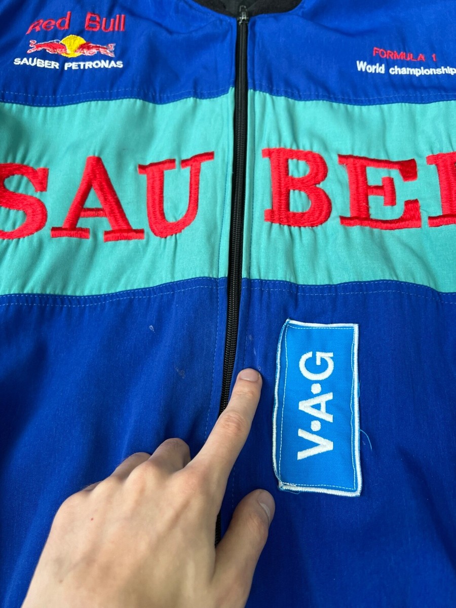 Vintage Red Bull Sauber Petronas F1 Racing Jacket | eBay