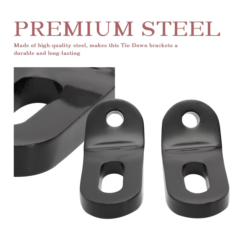 Front Tie-Down Bracket for Harley Touring Street Electra Glide Road King Glide - Image 4 of 4