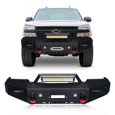 Vijay For 2003-2006 Silverado 150025003500 Front Bumper Wwinch Platelights Vijay For 2003-2006 Silverado 150025003500 Front Bumper Wwinch Platelights