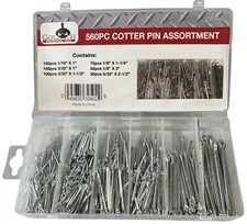 560pc Goliath Industrial Cotter Pin Assortment Kit ~CP560
