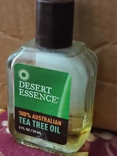 Desert Essence 100% tea tree oil, about .6oz