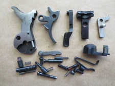  Ruger New Model Single-Six 22LR Parts Lot Trigger, Hammer, Rear Sight, Gate etc