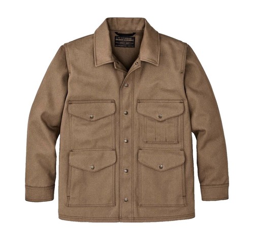 FILSON Mackinaw Cruiser Wool Jacket Size M Navy Used in Japan