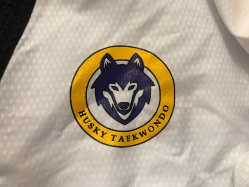 Tusah World Taekwondo Federation Huskies Seattle Size 5(190cm) Sparring Uniform - Picture 4 of 9