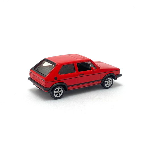 Welly NEX 1:60 1:64 Series Volkswagen Golf MK1 GTI Red Diecast Toy Car 52411 - Picture 3 of 4