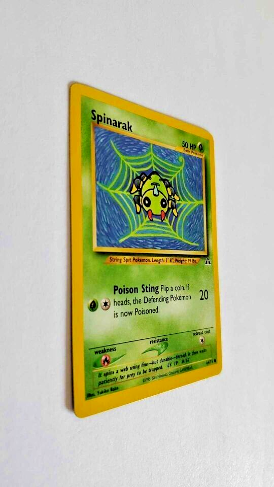 spinarak pokemon card Pokémon Spinarak Pokémon Card Vintage