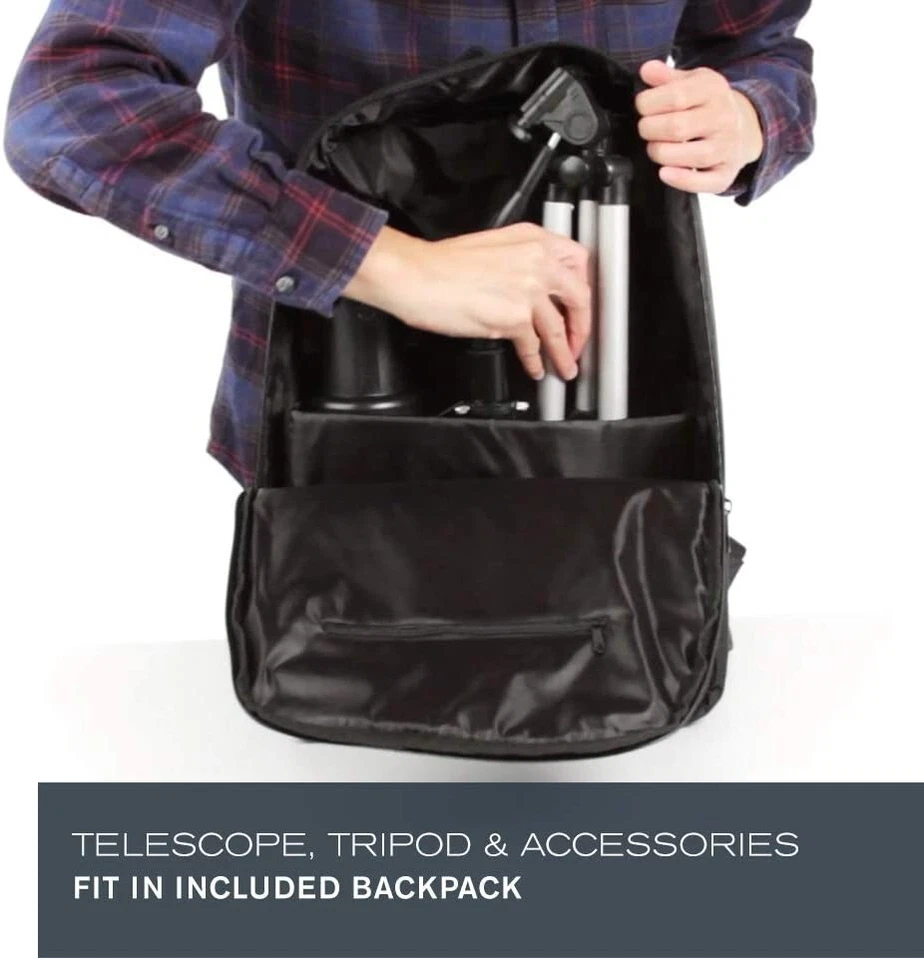 Celestron - 80mm Travel Scope - Portable Refractor Telescope - Fully-Coated - - - Image 2 of 4