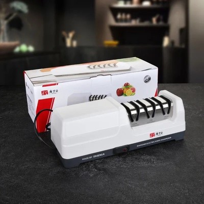 TAIDEA Electric Diamond Knife Sharpener   360 600 1000 Grit, 100 240V, 18W, LFGB