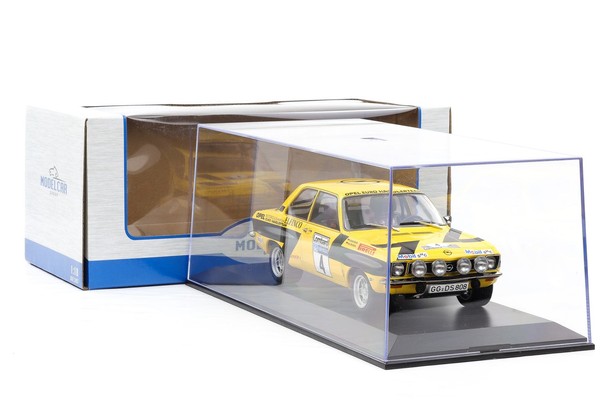 1:18 Opel Ascona 1.9 Sr #4 5Th Lombard Rac 1974 RöHrl Berger Mcg + Vitrine-image