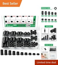 M6 Nylon Spacers 120PCS Set - Lightweight, Rust-Resistant for DIY Enthusiasts