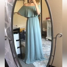 NWT Show Me Your Mumu Hacienda sage maxi dress XS