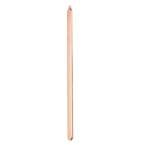 Copper Flat Heat Pipe for Cooling Laptop CPU GPU Heatsink 250mm x 8mm x 3mm - Afbeelding 4 van 5