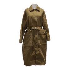 H&M, Mantel, Damen, Größe: M, Braun, Baumwolle/Polyester, Einfarbig #MIY