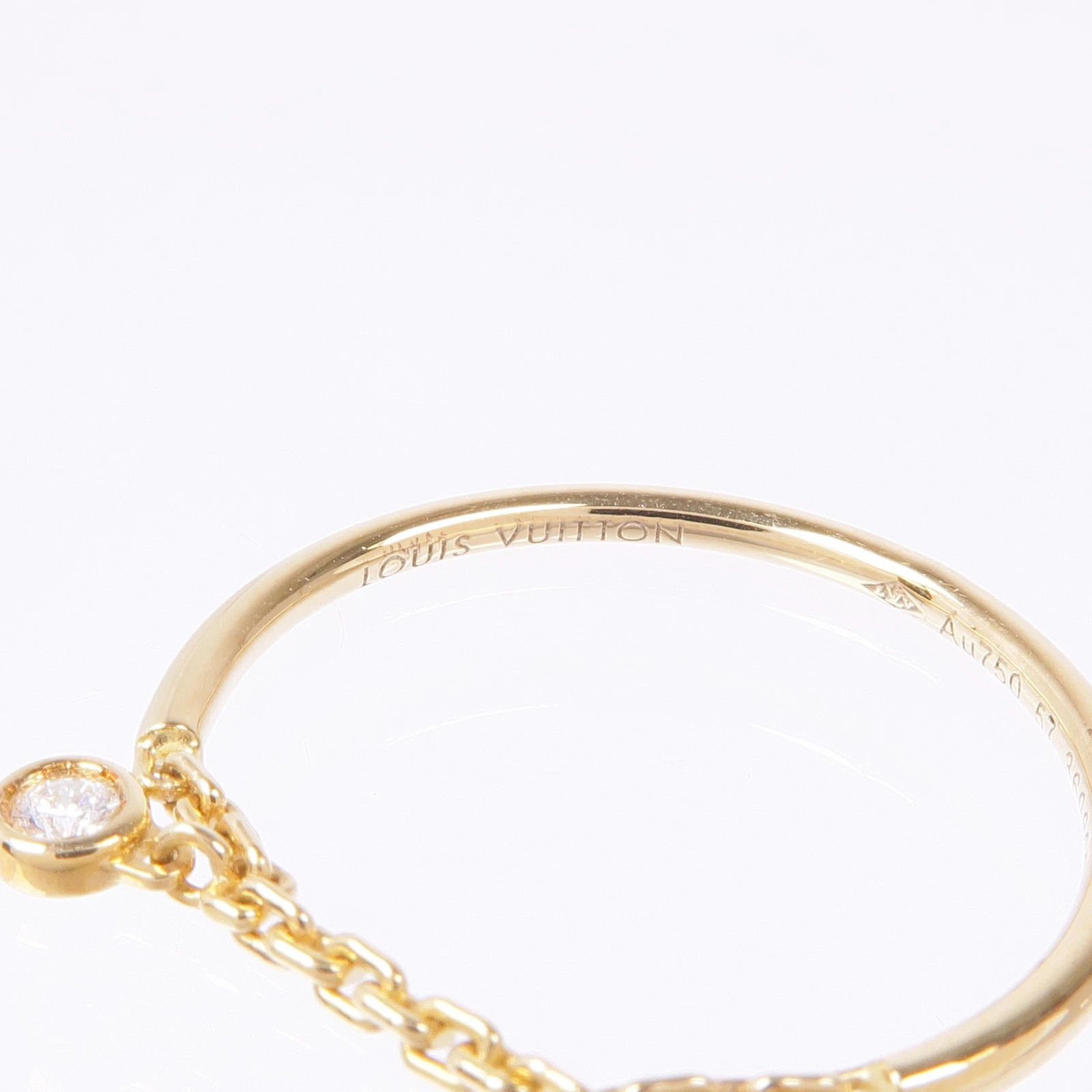 LOUIS VUITTON（LV） Anello LOUIS VUITTON LV Idillio Fiore Oro Giallo Bianco Rosa 18K US#8