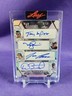 Leaf Spectacular Mark McGwire, Jose Canseco, Dave Stewart, Tony La Russa Auto!!!