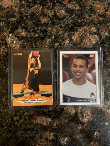 Stephen Curry Rookie Warriors Topps/Panini Basketball 357 321 Card Bundle 