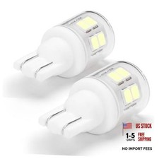 194 912 921 168 175 2825 W5W T5 LED Bulbs 12V 24V T10 6000K Daylight White