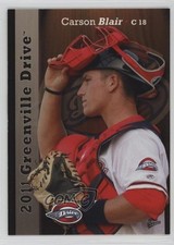 2011 MultiAd Sports Greenville Drive Carson Blair #7 14qo