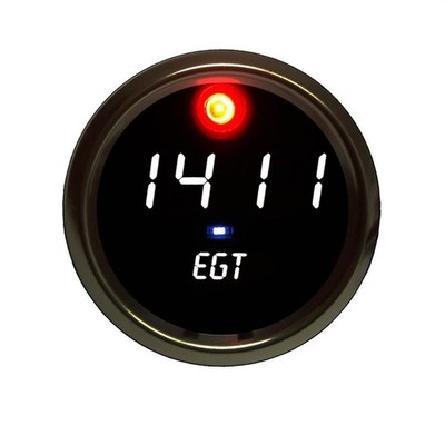 Intellitronix CS9017W LED Digital EGT Gauge, White