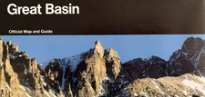 Vintage 1994 GREAT BASIN NP - NV  NATIONAL PARK SERVICE UNIGRID BROCHURE/MAP New