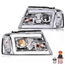 Led Drl Headlights Fit 2004-2008 Ford F150 2006-2008 Lincoln Mark Ltno Led Drl Headlights Fit 2004-2008 Ford F150 2006-2008 Lincoln Mark Ltno