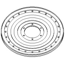 Unloading Auger Counter Shaft Drive Pulley fits John Deere 9500 9600 AH106096