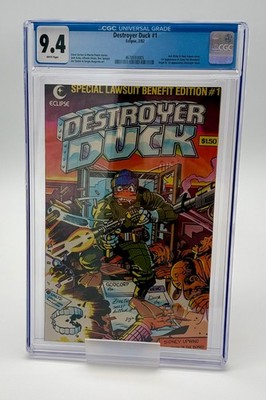 Destroyer Duck #1 (1982) CGC 9.4 *KEY