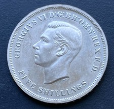 1951 Festival Of Britain Crown George VI 5 Shillings  Coin Lot E43