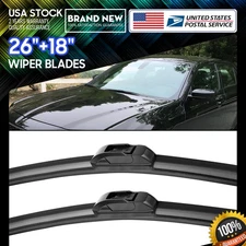 NEW Windshield Wiper Blades 26"+18" U/J-HOOK Set For 2011-2018 Hyundai Sonata