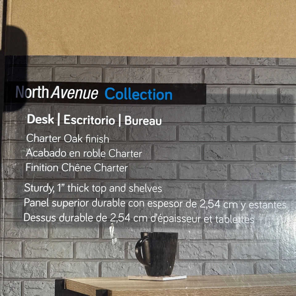 Sauder North Avenue Desk, Charter Oak Desk - Image 4 of 4