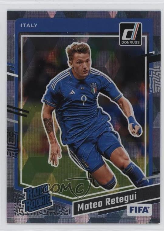 2023-24 Panini Donruss FIFA Rated Rookie Cubic Mateo Retegui #187 0q3