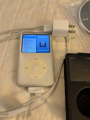 Apple iPod Classic 160 GB, 6-7 gen, working with orig box
