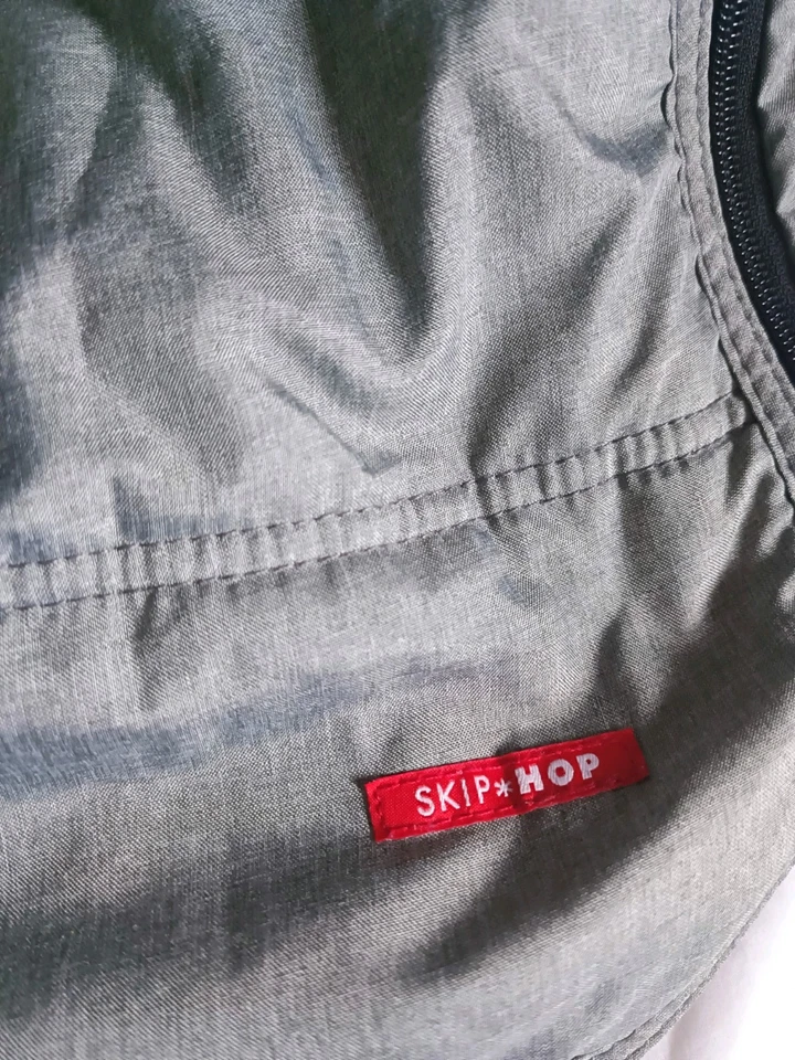 Funda de asiento de coche de invierno Skip Hop, Stroll & Go, gris jaspeado Foto 2 de 4