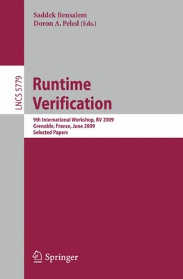 Bensalem - Runtime Verification  9th International Workshop RV 2009  - X555z