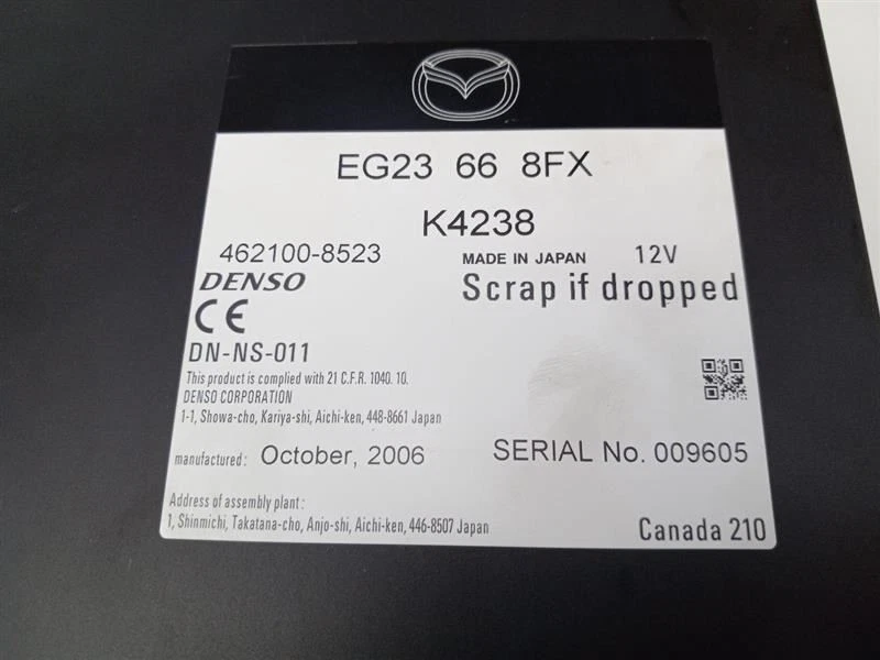 2007 MAZDA CX-7 DVD NAVIGATION UNIT PLAYER - Image 2 of 4