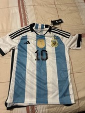 argentina 2022 authentic messi home match jersey